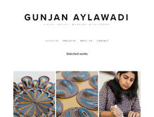 Tablet Screenshot of gunjanaylawadi.com